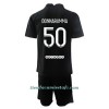 Conjunto (Camiseta+Pantalón Corto) Portero Paris Saint-Germain Gianluigi Donnarumma 50 Segunda Equipación 2021/22 - Niño